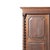 Furniture - Wardrobe; in fine wood - 19th century. Portuguese from the 19th century; in fine wood with carvings. with two...