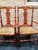Wood Timeless Elegance: Pair of Vintage Queen Anne Style Mahogany Armchairs For Sale - Image 7 of 12