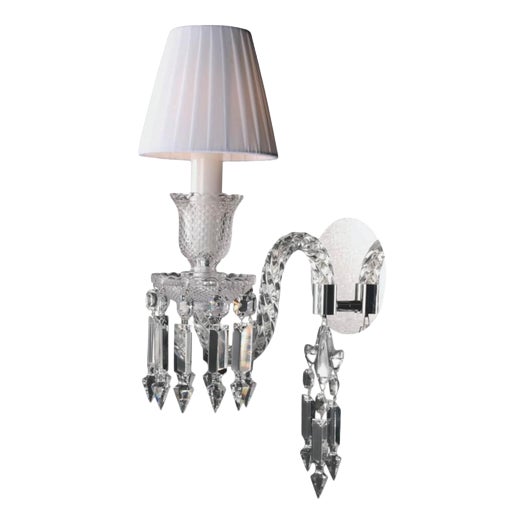 Collection Regina Wall Lamp in Metal and Crystal by Jago For Sale