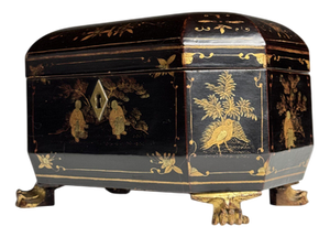 Chinese Export Style Tea Caddy