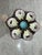 Antique French Limoges Porcelain Oyster Plate For Sale - Image 4 of 5