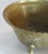 Large Chinese Antique Etched Brass Bowl For Sale In Los Angeles - Image 6 of 7