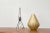 Mid-Century Modern German Minimalist Cocoon Tripod Table Lamp by Friedel Wauer for Goldkant Leuchten, 1960s For Sale - Image 12 of 18