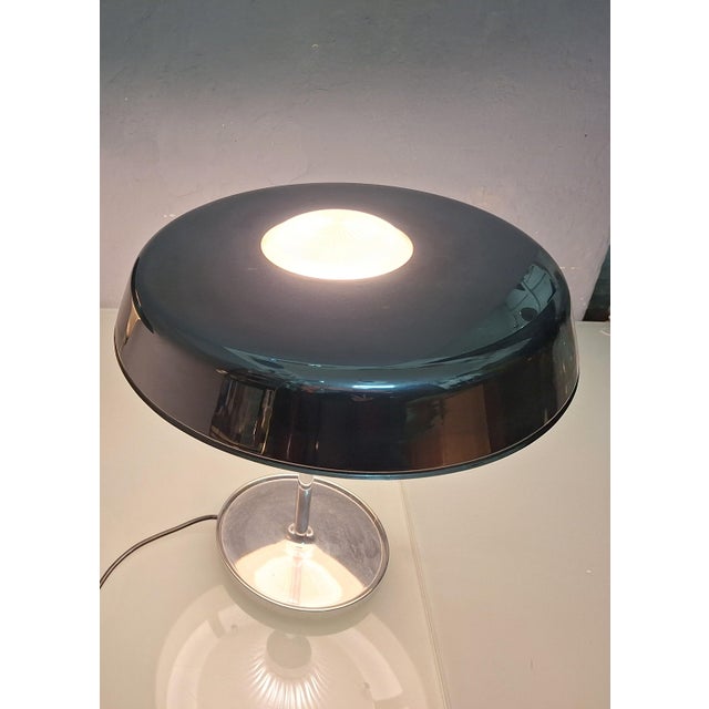 Metal Ro Table Lamp in Nickel-Plated Brass by BBPR for Artemide, 1970s For Sale - Image 7 of 9
