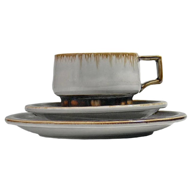 Danish Ceramic Mexico Tableware Set from Bing and Grondahl, 1970s, Set of 3 For Sale