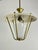 Mid-Century Modern Mid-Century Murano Reticello Glass and Brass Hanging Light, 1950s For Sale - Image 3 of 16