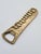 Vintage Sculptural Brass-Tone Bottle Opener, 1980s For Sale - Image 4 of 9
