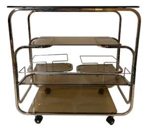Vintage Serving Bar Cart