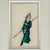 Set of Four Framed 18th Century Japanese Hand-Painted Figures For Sale - Image 4 of 16