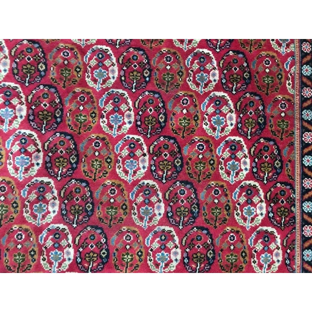 Blue Vintage Wool Transylvanian Rug, 1960s For Sale - Image 8 of 14