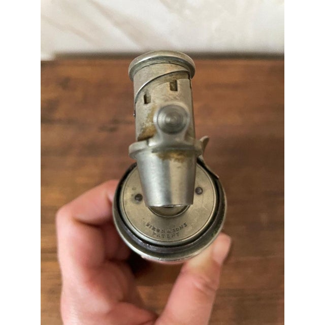 Metal Antique Copper and Brass Bottle from Dixon, 1800s For Sale - Image 7 of 11