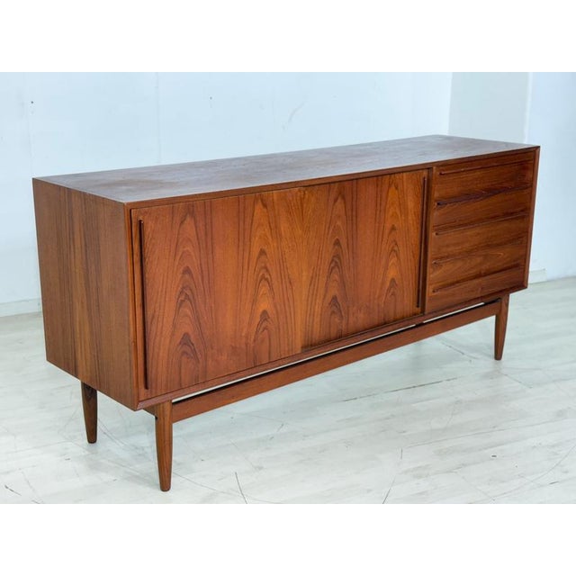 Danish Teak Sideboard from HP Hansen, 1960s For Sale - Image 4 of 13