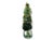 Mid-Century Modern Midcentury Bottle Brush Tree With Frogs –W/ Art Glass Base For Sale - Image 3 of 3