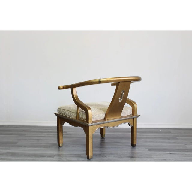 A Pair of Vintage Chinoiserie Chairs Attributed to James Mont For Sale In Miami - Image 6 of 12