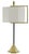 Mid-Century Modern Mid-Century Modern Hopper Table Lamp Matte Brass For Sale - Image 3 of 3