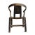 Early 20th Century Antique Old Chinese Elm Horseshoe Chair For Sale - Image 5 of 6