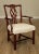 High Quality American Made Solid Mahogany Frame Armchair by Kindel