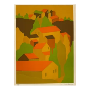 1970s Bob Montgomery Serigraph
