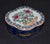 Japanese Porcelain Ware Trinket Box Vintage Painted Floral Lidded Multi Lobe 50s For Sale - Image 10 of 14