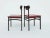 Mid-Century Modern Mahogany Bentwood Chairs Attributed to Gianfranco Frattini for Dassi, Set of 6 For Sale - Image 3 of 12