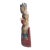 19th Century Chinese Polychrome and Gilt Ancestor Figures- A Set of 3 For Sale - Image 9 of 10