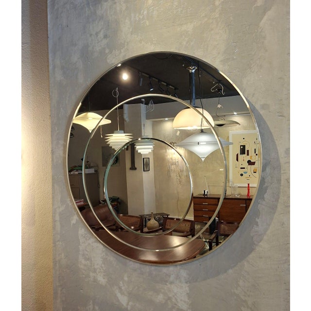 Rimadesio Three Layered Mirror, 1970, in Very Good conditions. Designed 1970 to 1979 I have official proof of authenticity...