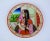 2020s Marble Handicraft Plate Rajasthani Women Bani Thani Tribal Ethnic Hand Painted For Sale - Image 5 of 7