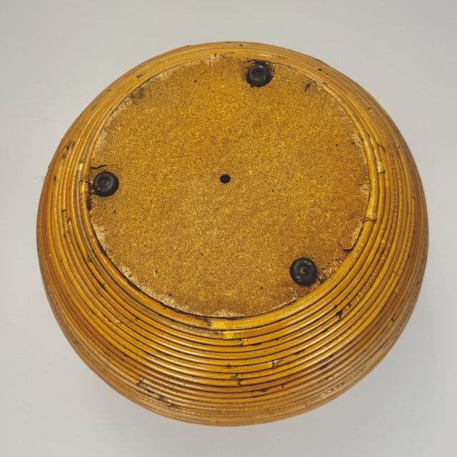 1960s Large Mid-Century Pencil Reed Vase, Italy, 1960s For Sale - Image 5 of 8