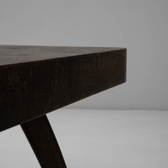1960s Czech Black Patinated Spider Table By J. Halabala For Sale - Image 13 of 18