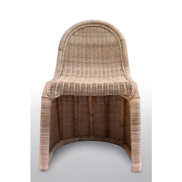 Contemporary D'après Panton Dining Chair by Emilie Voirin For Sale - Image 3 of 4