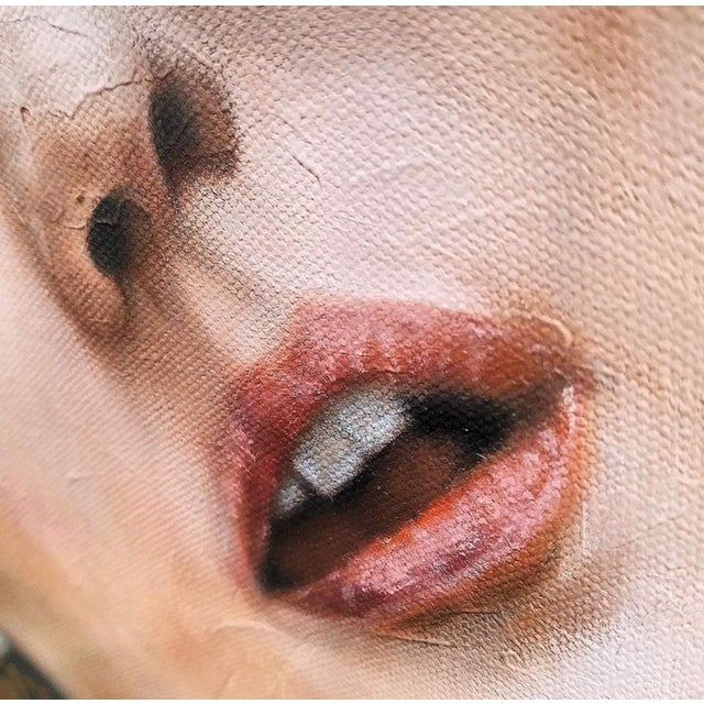 Contemporary Rapture (Contemporary Portrait Painting), Louis Braquet For Sale - Image 3 of 8