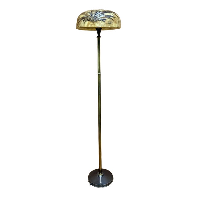 French Floor Lamp from Ploum Creation, 1950s For Sale