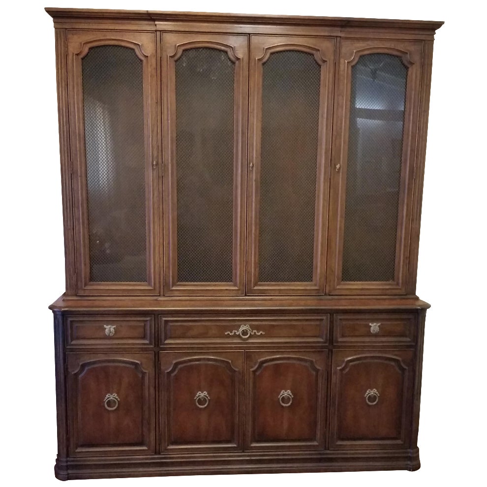 Henredon Breakfront China Chairish