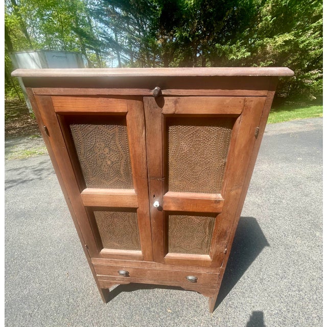 Virginian Antique Primitive Pie Safe For Sale - Image 18 of 18