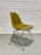 Olive Vintage Herman Miller Eames Olive Green Upholstered Fiberglass Shell Chair – Stacking Wire Base, C. 1950's For Sale - Image 8 of 10