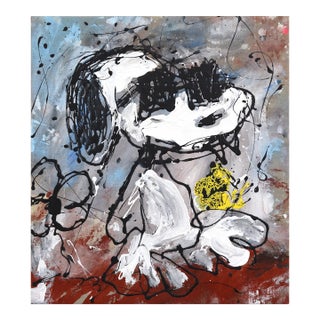 Ghosts of Saturday Morning - Original Urban Pop Art Figurative Acrylic Airbrush Painting on Canvas For Sale