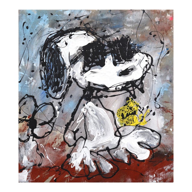 Ghosts of Saturday Morning - Original Urban Pop Art Figurative Acrylic Airbrush Painting on Canvas For Sale