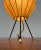 Mid-Century Modern Mid-Century Modern German Minimalist Cocoon Tripod Table Lamp by Friedel Wauer for Goldkant Leuchten, 1960s For Sale - Image 3 of 18