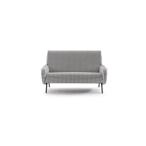 Iconic Edition Black and White Lady Divano Sofa by Marco Zanuso for Cassina For Sale - Image 3 of 6