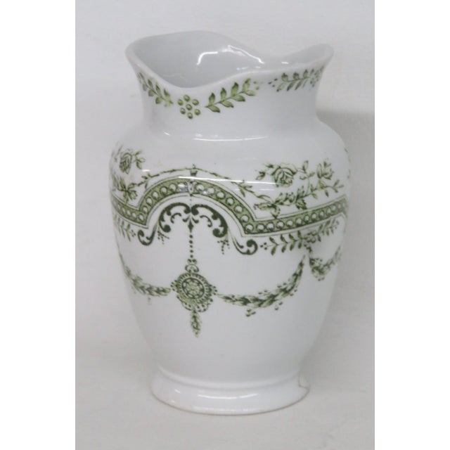 Granby Small Vase Sampson Bridgwood Sons 19th Century Earthenware Pottery 4874b For Sale - Image 11 of 14
