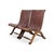 Vintage Chairs in Almazan Oak and Leather by Pierre Lottier, 1950s, Set of 2 For Sale - Image 11 of 11