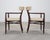 Wood Set of Four T. H. Robsjohn-Gibbings Klismos Dining Armchairs For Sale - Image 7 of 18