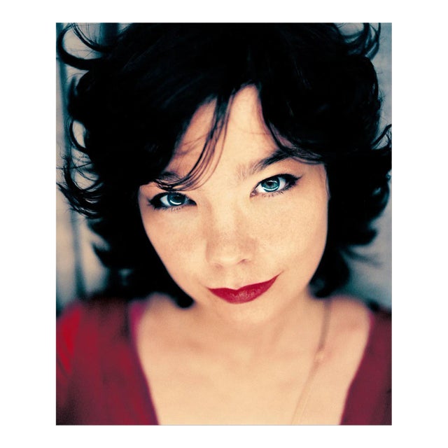 Portrait of Bjork, Signed Limited Edition Oversize Print, 1998 For Sale