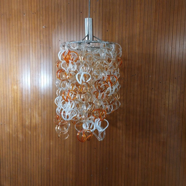 1960s Ceiling Light by Angelo Mangiarotti for Vistosi, 1969 For Sale - Image 5 of 5