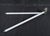 Mid-Century Modern European Mid Century Milk Glass Double Arm Towel Rack For Sale - Image 3 of 7
