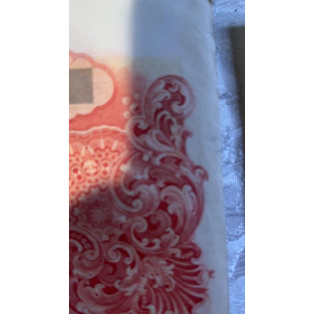 Early 20th Century 1907 Chinese Imperial Railway Canton-Kowloon £100 Gold Bond - Uncancelled For Sale - Image 5 of 10