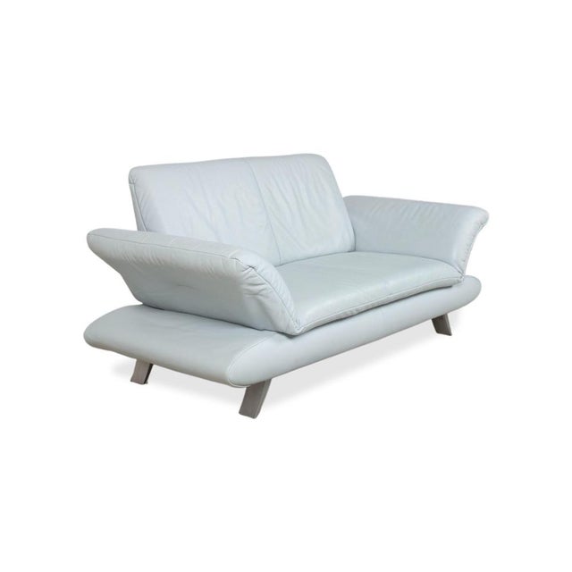 Two-Seater Sofa in Leather from Koinor Rossini For Sale - Image 4 of 18