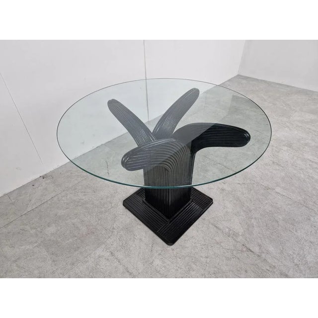 Bamboo Dining Table by Vivai del Sud, 1970s For Sale - Image 10 of 11