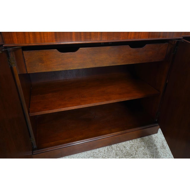 Wood Baker Mahogany Historic Charleston Inlaid Sideboard Server For Sale - Image 7 of 18