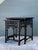 Vintage Fretwork Rattan Nesting Tables - Set of 2 For Sale - Image 9 of 12